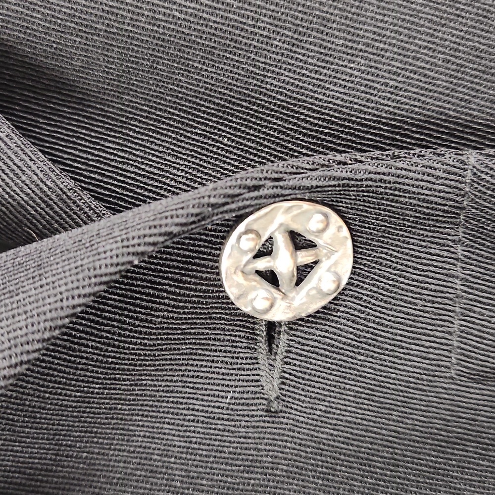 Vintage Women's Francesca Mammoliti Longline Black Blazer Jacket - Picture 10 of 14